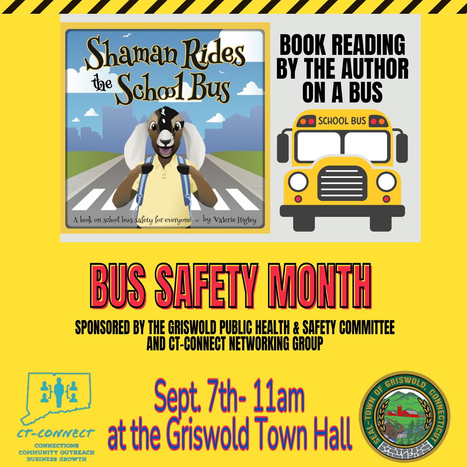 Shaman rides the school bus; childrens book, bus safety